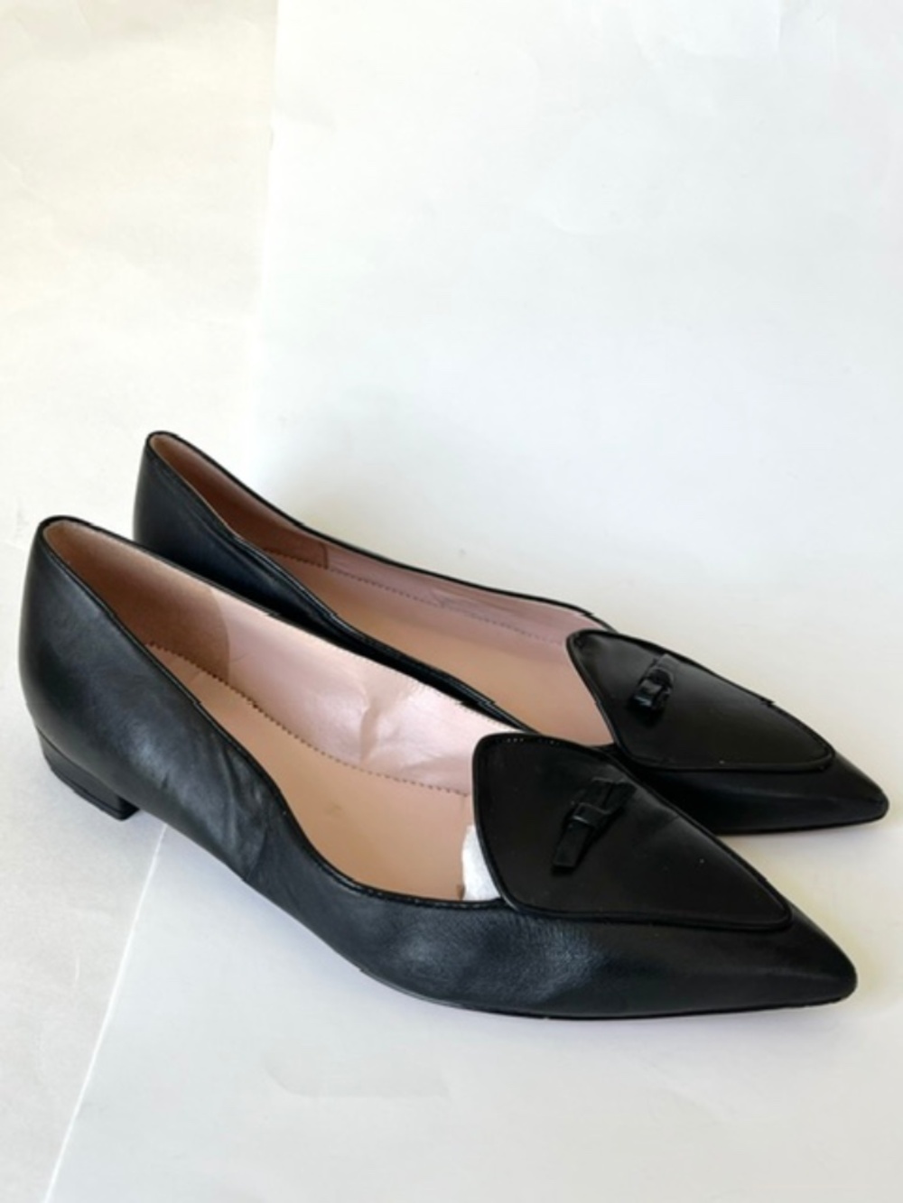 J.Crew Pointed Toe Leather Loafers Size 9.5